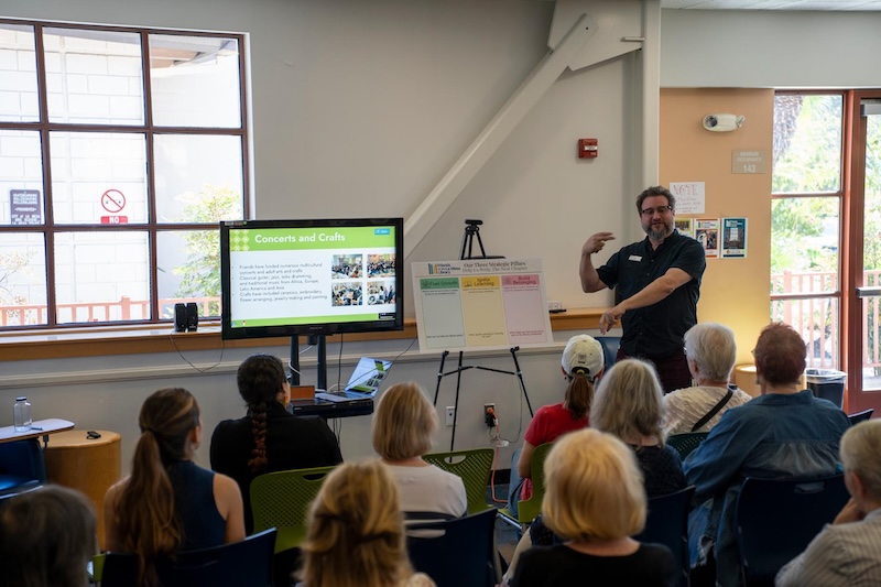 Adult Librarian Jake Sexton highlights the impact that Friends of the Library funds have made on the library and its key programs.